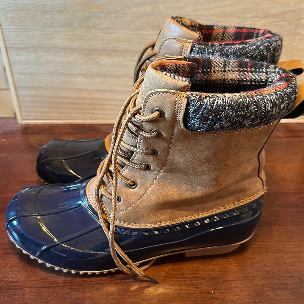 JustFab duck boots